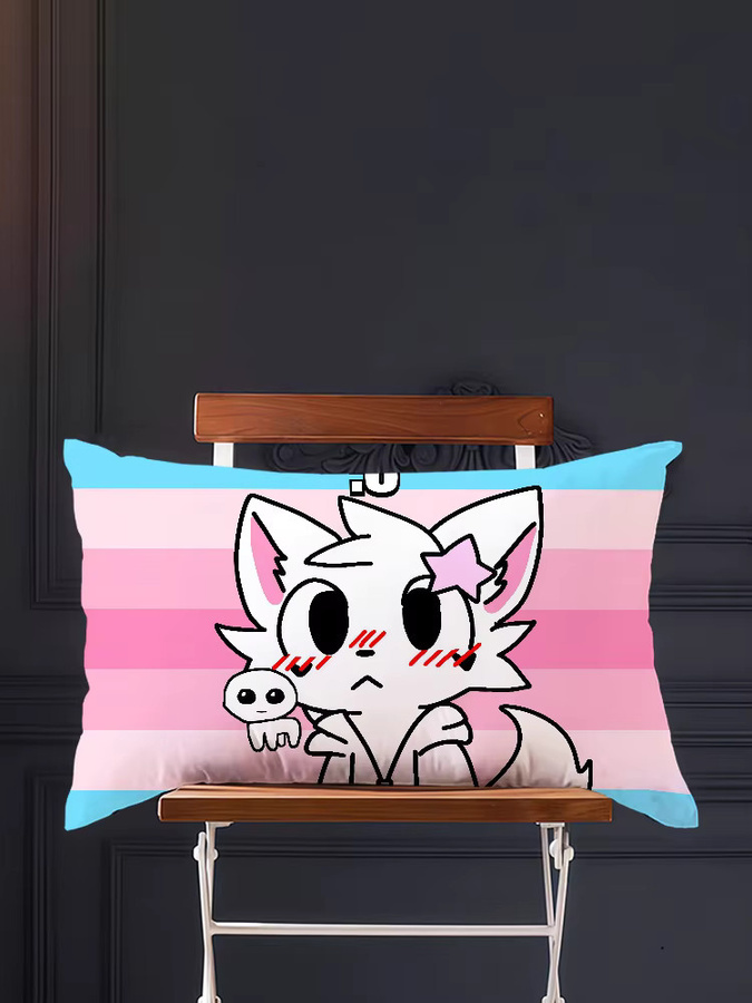 Sanrio Kawaii Kissenbezug mit niedlicher Cartoon-Katze für dein Sofa oder Wohnzimmer - Bild 5