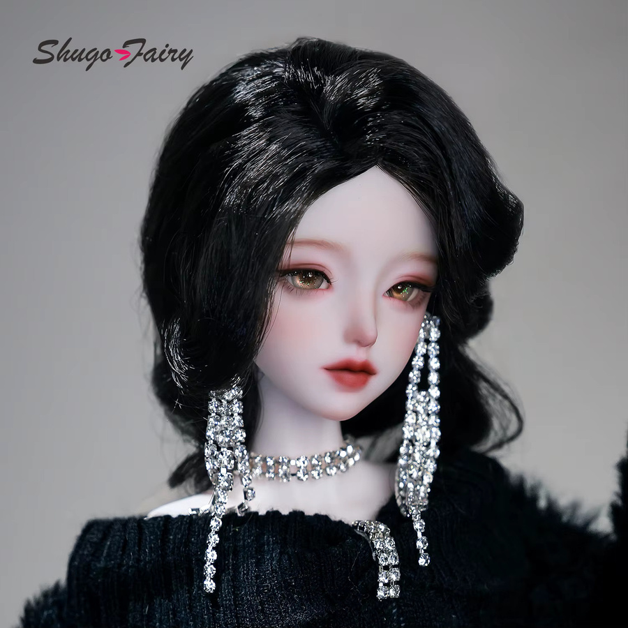 Seekly City Belle Rich Lady Style, BJD Komplettset, Harz, Schwarz - Bild 2