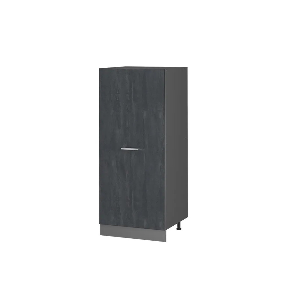 Vicco R-Line Küchenhochschrank Vorratsschrank in Schwarz Beton und Anthrazit, B/T/H: 60,0 x 45,43 x 143,0 cm - Bild 2
