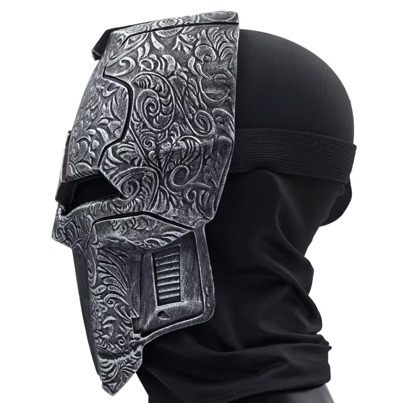 Star Wars Sith-Maske, Cosplay, Schwarz, Kunststoff - Bild 2