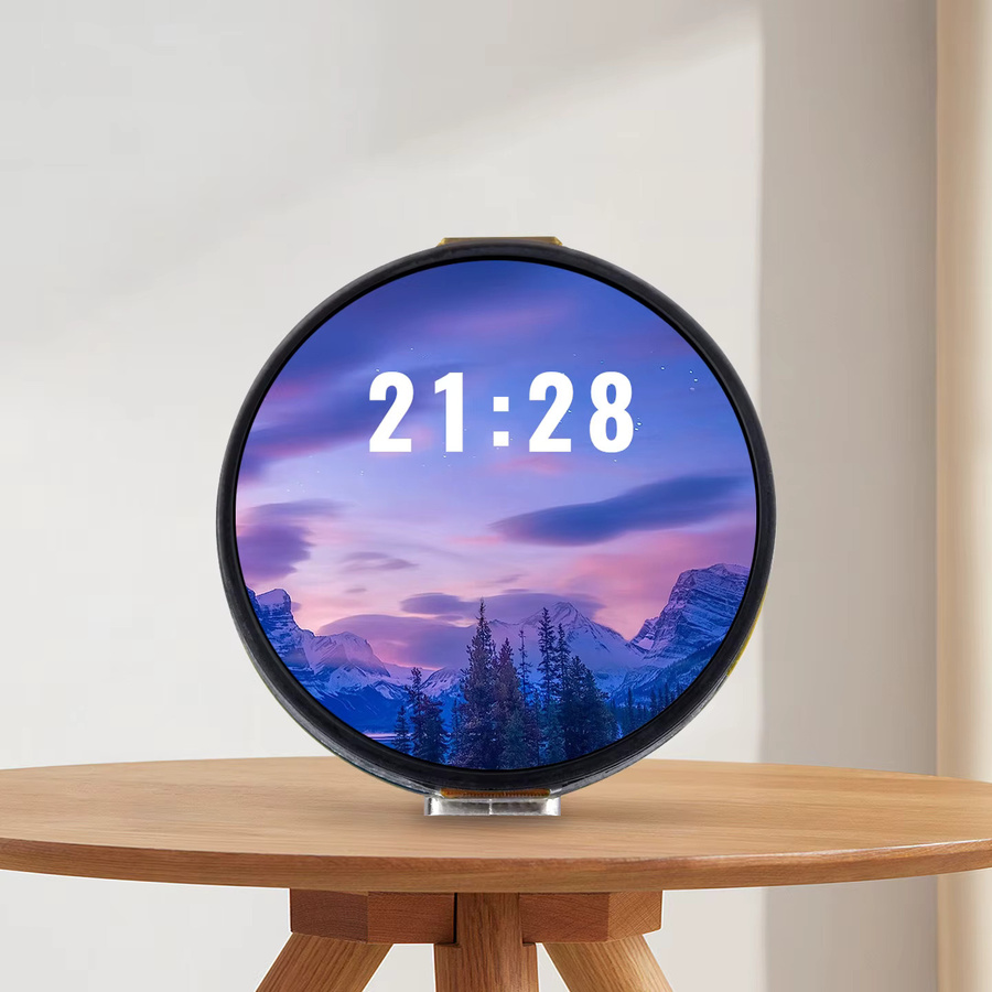 Waveshare ESP32-C6 Entwicklungsboard mit 1,32 Zoll AMOLED Rundes Touch-Display, 466 x 466 Pixel, QSPI-Schnittstelle, Wi-Fi 6 und Bluetooth 5, Schwarz - Bild 3