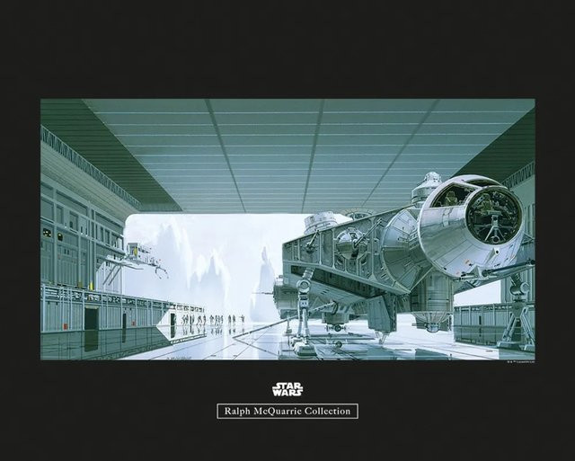 Komar Wandbild Star Wars Shuttle Paper Poster Multicolor B: 50 cm, H: 40 cm - Bild 1