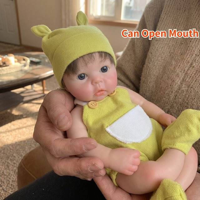 OtardDolls Reborn-Mädchenpuppe, 33 cm, Silikon - Bild 1