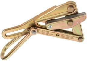 Klein Tools Kabelziehgriff aus Edelstahl in Gold, hochfest - Bild 1