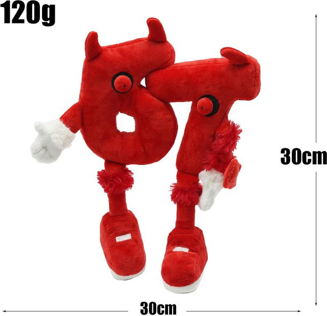 Yiran toy Anime Steal A Brainrot 67, Plüschtier, 30cm, ab 14 Jahren - Bild 1