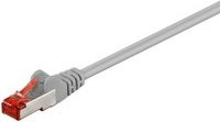 goobay Patchkabel Cat.6 S/FTP Ethernet LAN RJ45 Grau, Länge: 2,0 m - Bild 1