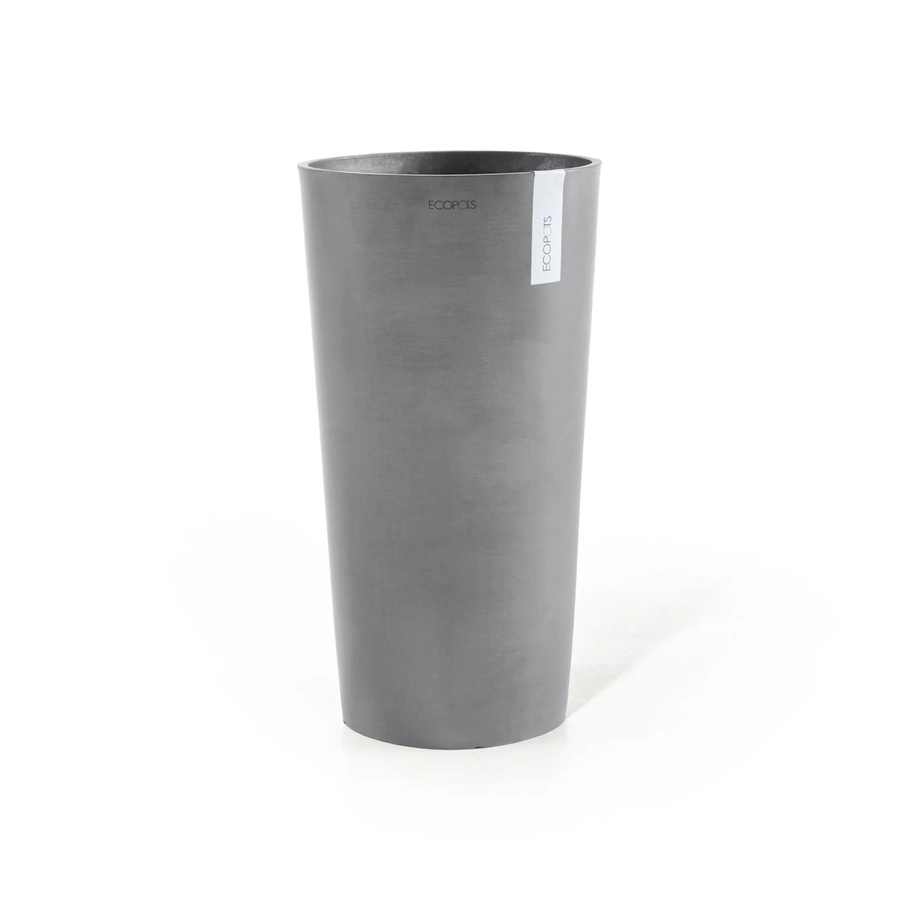 Ecopots Pflanztopf Amsterdam Extrahoch Grau B: 50 cm, T: 50 cm, H: 90 cm - Bild 2