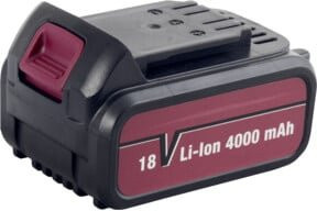 Kraftwerk Akku 18 V 4.0 Ah Schwarz für 32108/09 - Bild 1