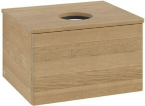 V&B Waschtischunterschrank Antao ohne Frontstruktur in Honey Oak, B/T/H: 60 x 36 x 50 cm - Bild 1