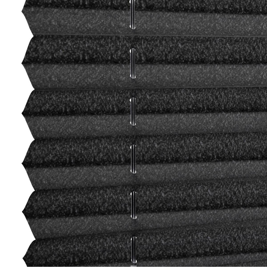 Boviva Spannplissee Single Pleat in Schwarz, blickdicht, Breite: 60 cm, Höhe: 210 cm - Bild 2