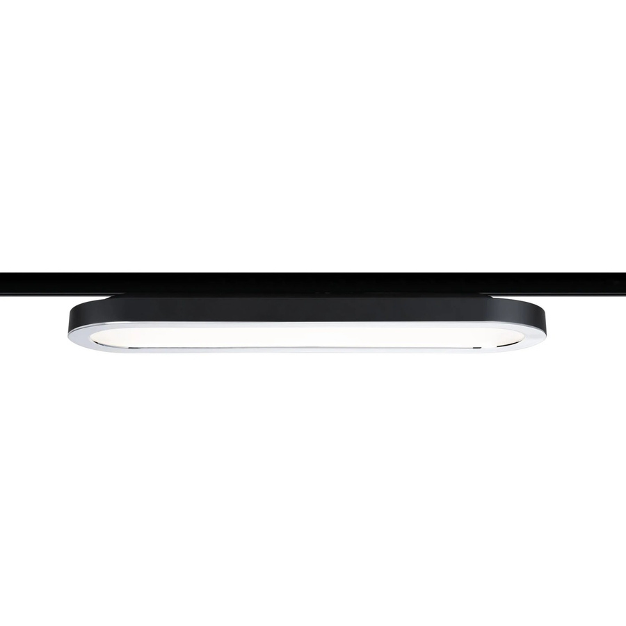 Paulmann URail Loop LED Panel Schwarz matt/Chrom B/H/T: 38 x 3,5 x 38 cm - Bild 2
