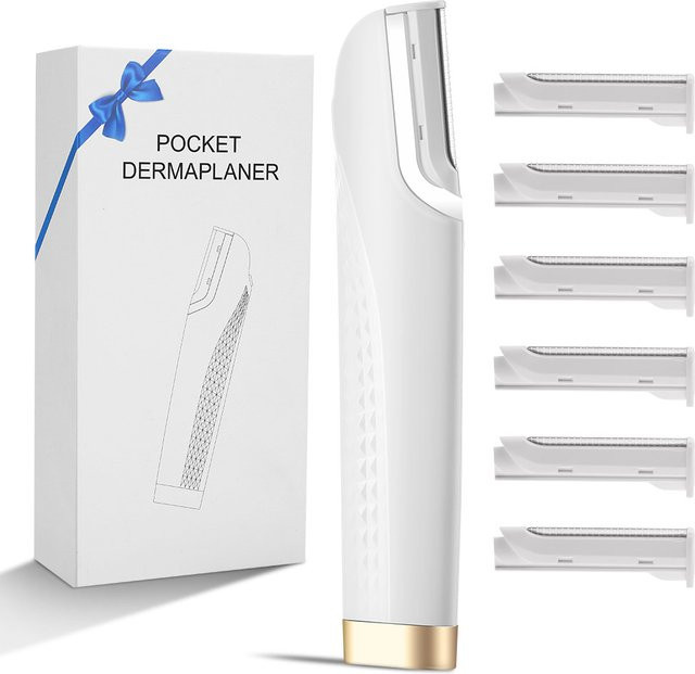Ms.Dear Dermaplane-Rasierer für Damen, Gesichtspeeling, 6 Klingen - Bild 1