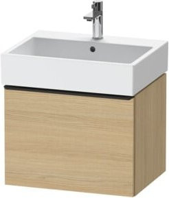 Duravit Waschtischunterschrank D-Neo wandhängend, Farbe Weiß/Beige, B: 58,4 cm, T: 44,0 cm - Bild 1