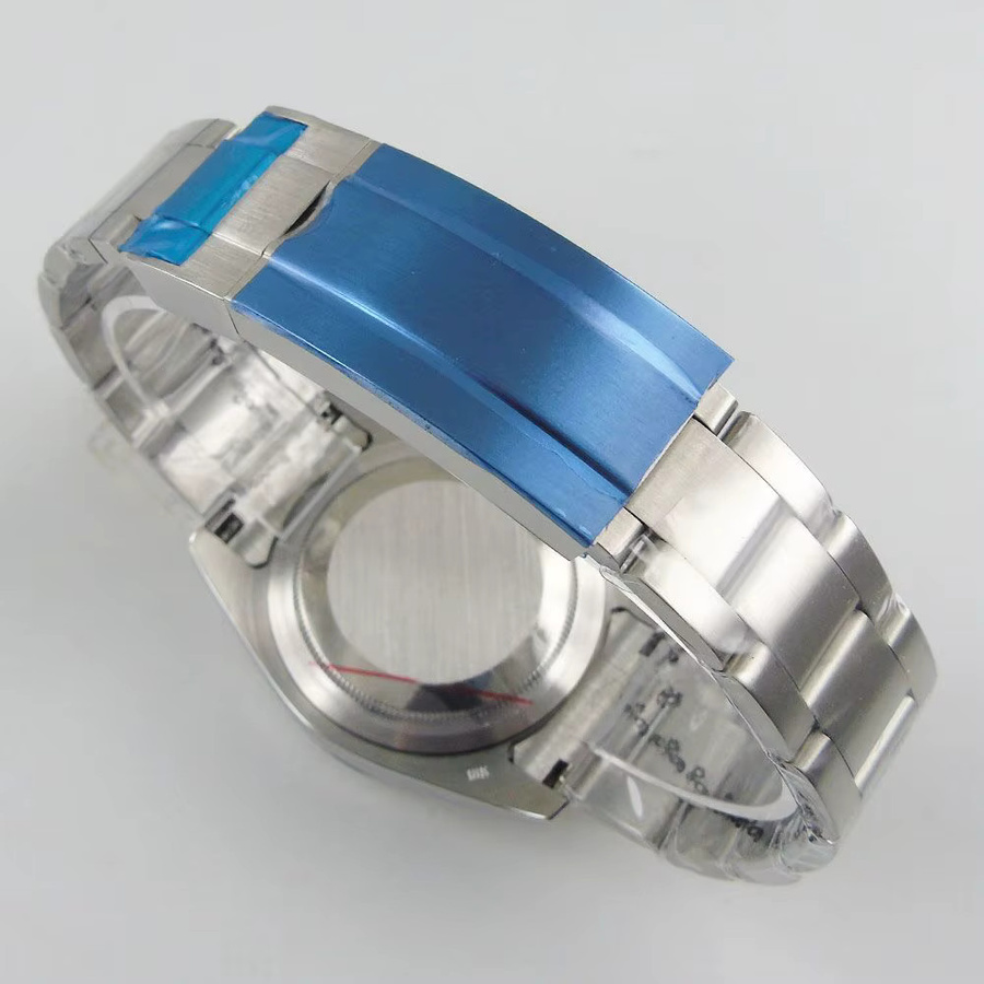 Tandorio Automatikuhr, Edelstahl, Weiß, 39 mm, Herren - Bild 5