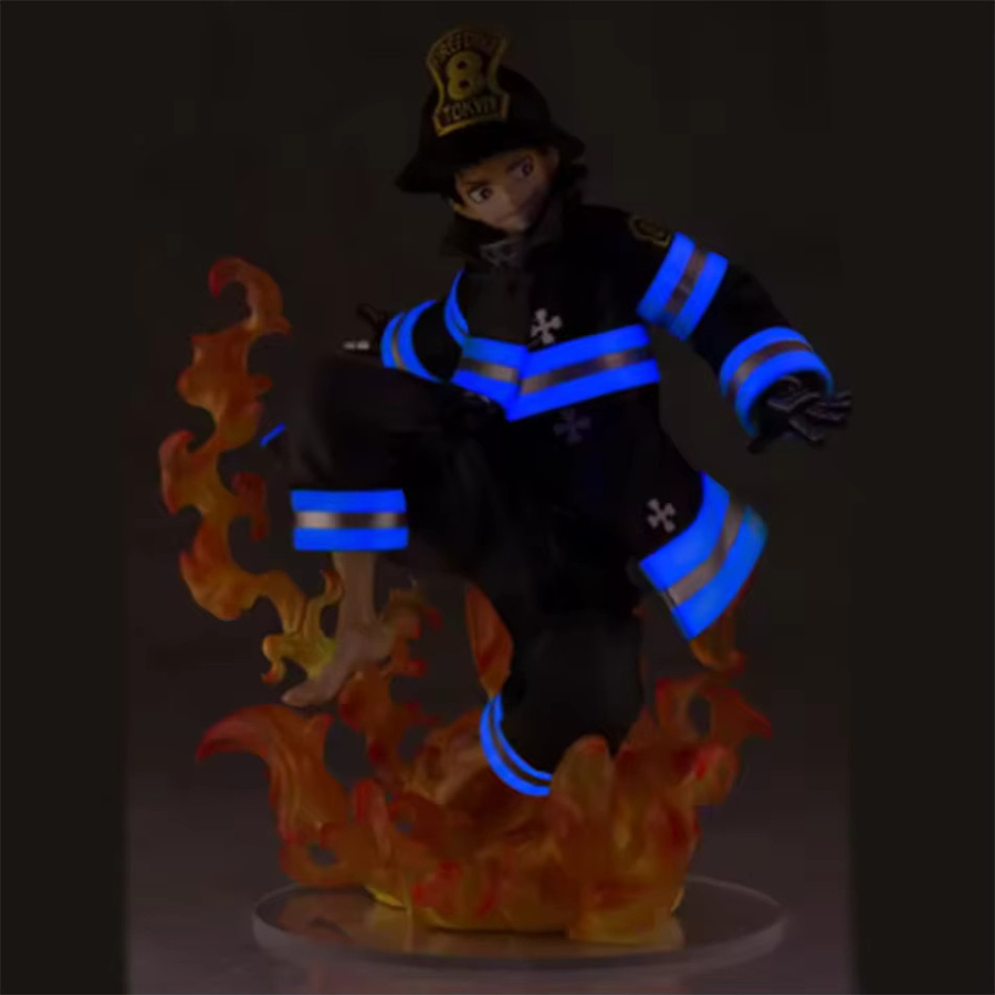 Bandai Fire Force Shinra Kusakabe Figur, Einzelfigur, 16cm - Bild 5