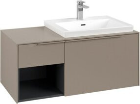 V&B Waschtischunterschrank Subway 3.0 in Beige, B/T/H: 100,1 x 42,25 x 51,6 cm - Bild 1