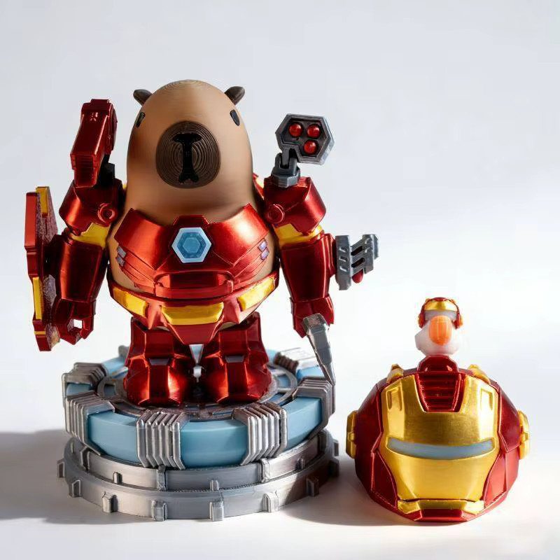 Hot Toys Marvel Spider-Man Eisen-Capybara-Held, Actionfigur, Magnetische Mecha-Rüstung - Bild 2