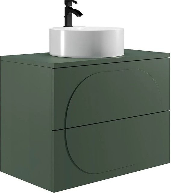 Vutoma Einzelwaschtisch Grün B: 80 cm, T: 60 cm, H: 46 cm - Bild 1