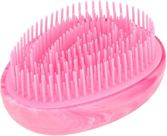 Koogeelife Entwirrbürste, 4 Stück, Rosarot, Marmoreffekt, Damen - Bild 1