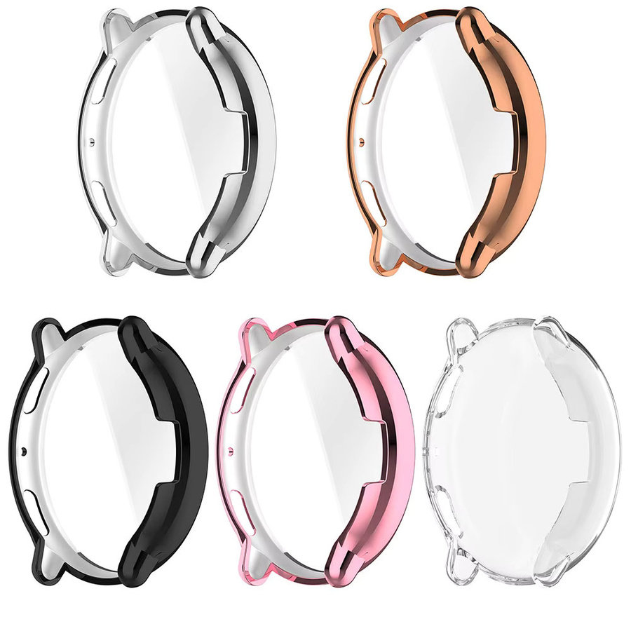 Arvin Schutzhülle für Huami Amazfit Active 2 (A2437 aus weichem TPU-Silikon, transparent, stoßfest - Bild 1