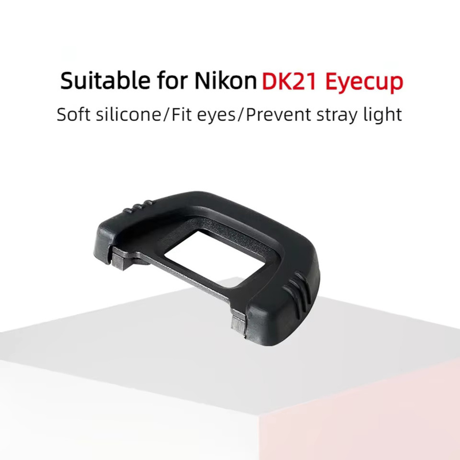 Nikon DK-21 Silikon Augenmuschel Abdeckkappe in Schwarz für Nikon D70 D80 D90 D600 D610 D300s D750 D7000 Kamerazubehör - Bild 2