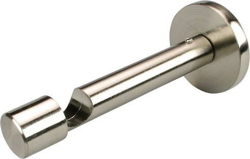 LIEDECO Metall-Träger für Stangen in Silber, Durchmesser: 16 mm - Bild 1