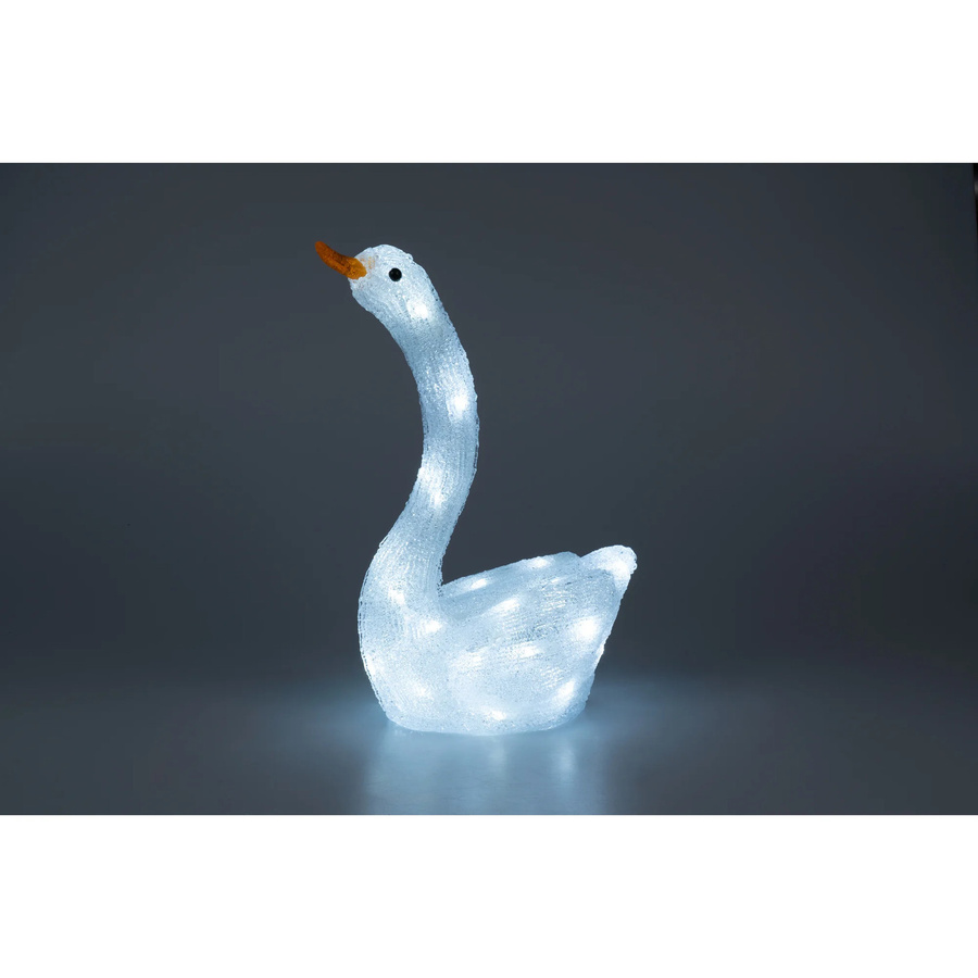 LED-Dekofigur Leuchtschwan - Bild 2