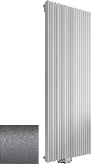 Schulte Design-Heizkörper London mit Mittenanschluss in Reflex-Grau, H x B x T: 180 x 59,5 x 14,2 cm - Bild 1