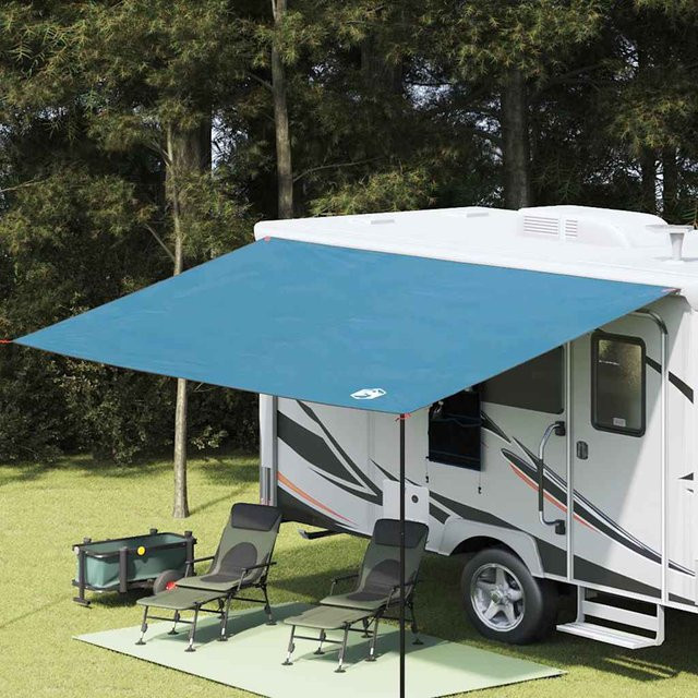 vidaXL Wasserfester Tarp mit Dach in Blau, B/T: 460 x 230 cm - Bild 2