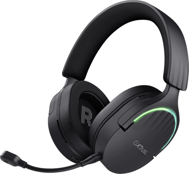 Trust Fayzo GXT 491 Wireless Gaming Headset Over-Ear mit 7,1-Kanal Virtual Surround Sound und Bluetooth/2,4 GHz Funk, Schwarz - Bild 1