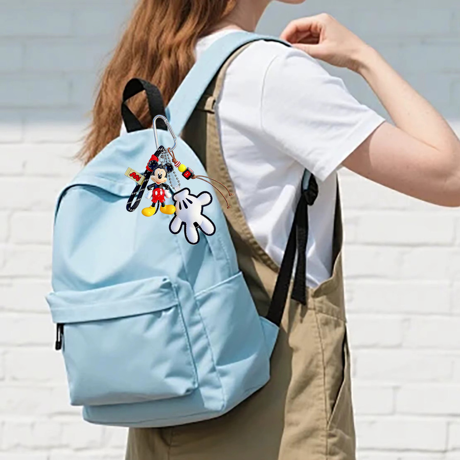 Disney Mickey Maus Schlüsselanhänger, gewebtes Band, Unisex - Bild 5