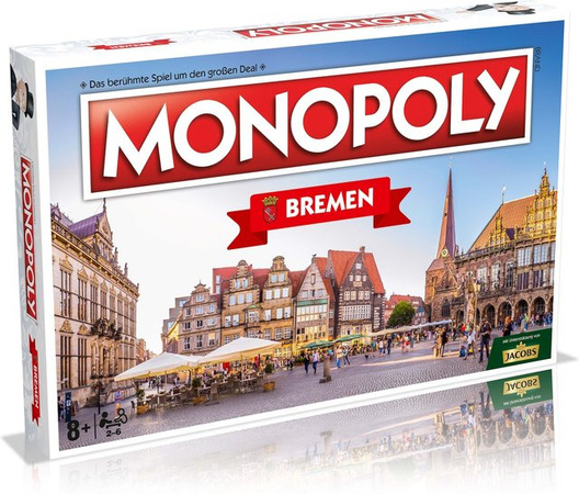 Winning Moves Monopoly Bremen Cityedition Brettspiel ab 8 Jahren