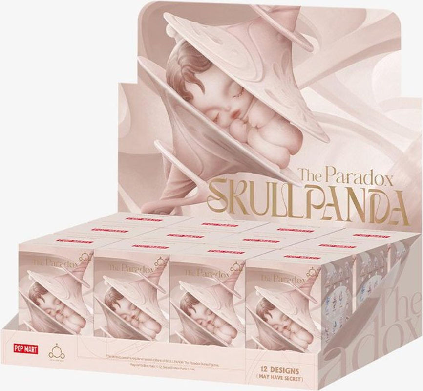 POP MART SKULLPANDA Die Paradox-Reihe Figuren Blind Box in Rosa - Bild 1
