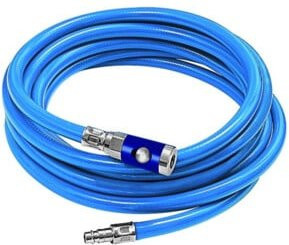 Riegler Werkstattschlauch-Set mit Sicherheitskupplung in Blau, Schlauch-Durchmesser: 14,5 x 9 mm, Länge: 10 m - Bild 1