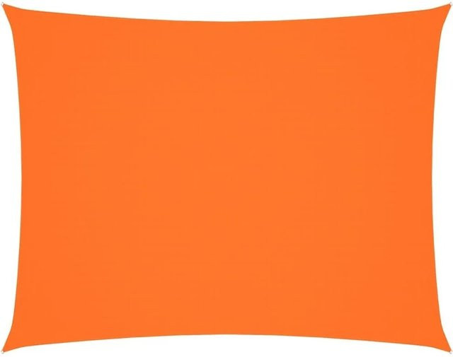 Furnicato Sonnensegel aus PU-beschichtetem Oxford-Gewebe, rechteckig, Orange, B x T: 3 x 4 m - Bild 1