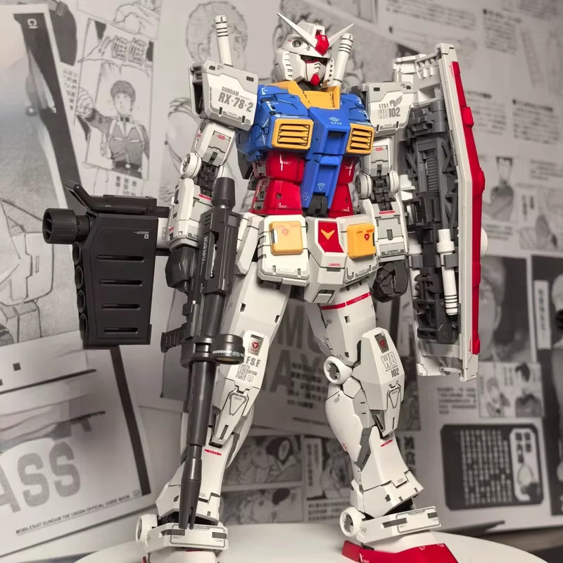 Bandai RX-78-2 2.0 MG 1/100 Bausatz, Actionfigur, Plastikmodellspielzeug - Bild 1