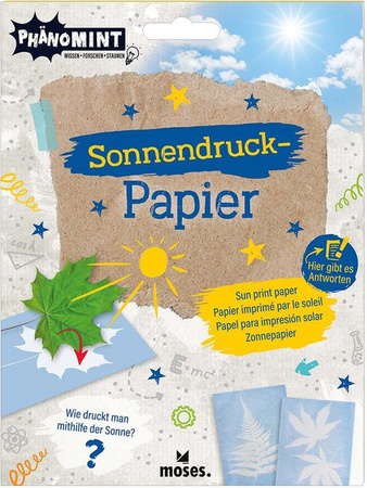 PhänoMINT Sonnendruck-Papier in Bunt/Mehrfarbig