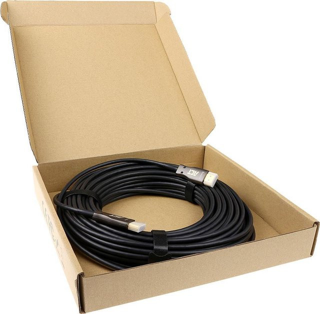 ACT AK4118 HDMI-Kabel Typ A in Schwarz, Länge: 15 m - Bild 1