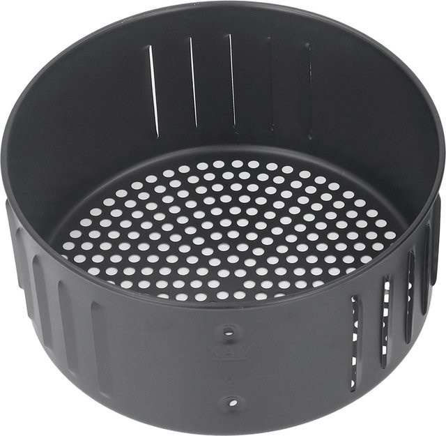 TOMTOP JMS Frittierkorb und Abtropfkorb aus Edelstahl in Schwarz, 2,6 l - Bild 1