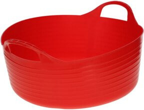 Kerbl FlexBag Flexibler Trog rot 15 ltr. flache Ausführung - Bild 1