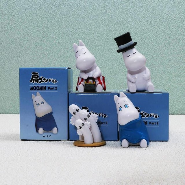 Moomin Actionfigur, 4-teiliges Set, grau, ab 14 Jahren - Bild 1