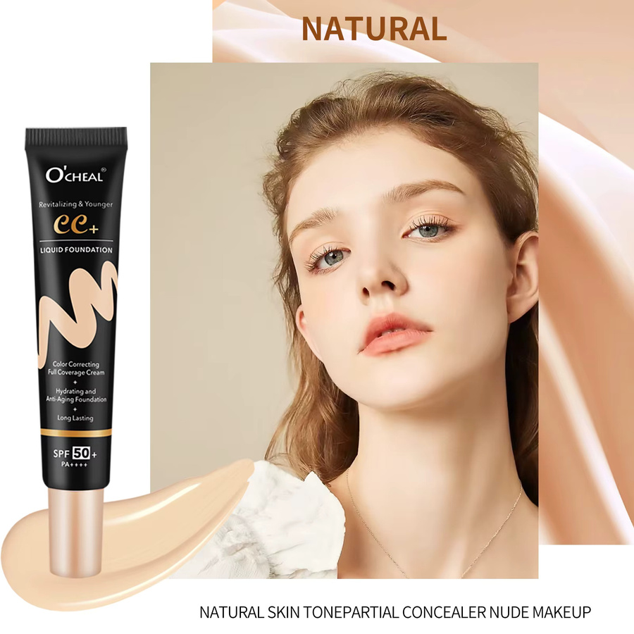 Ocheal BB/CC Sonnenschutzcreme, 30 g, LSF 50, Nude - Bild 3