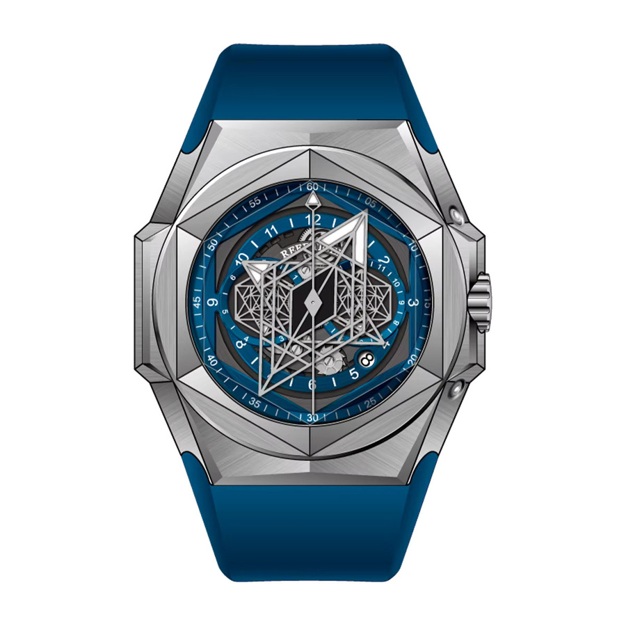 REEF TIGER Armbanduhr, Automatik, Edelstahl, Schwarz, Kautschuk, Herren - Bild 4