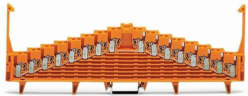 WAGO Potentialklemme 727-135 in Orange, B/T/H: 22,6 x 18,0 x 7,6 mm - Bild 1