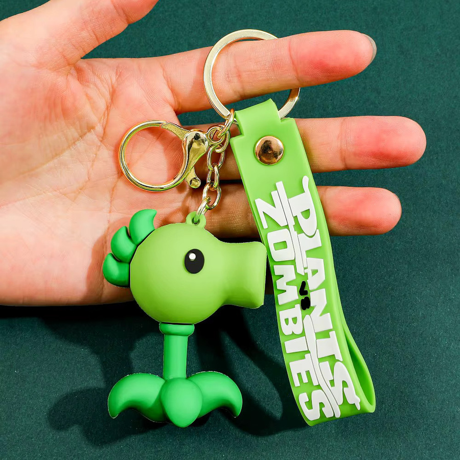 Hasbro Plants Vs Zombies Schlüsselanhänger-Set, PVC, Bunt - Bild 2