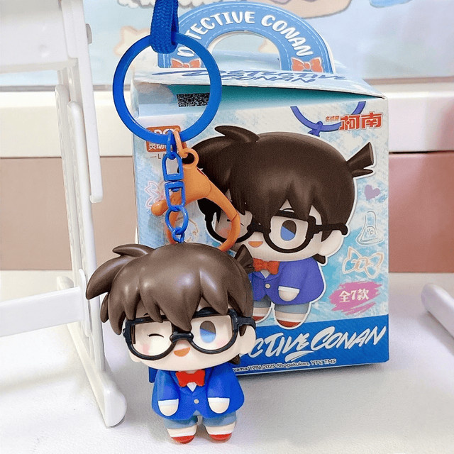 Bandai Detektiv Conan Kaito Kid Hängender Blind-Box-Anhänger Schlüsselanhänger - Bild 1