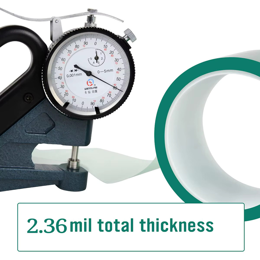 SCESSPACK Pulverbeschichtungs-Set mit Polyester-PET-Band, Silikonkleber und Schutzabdeckung in Grün - Bild 2