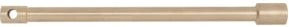 KS Tools BRONZEplus 6-kant-Steckschlüssel aus Aluminium-Bronze in Gold, 55 mm - Bild 1