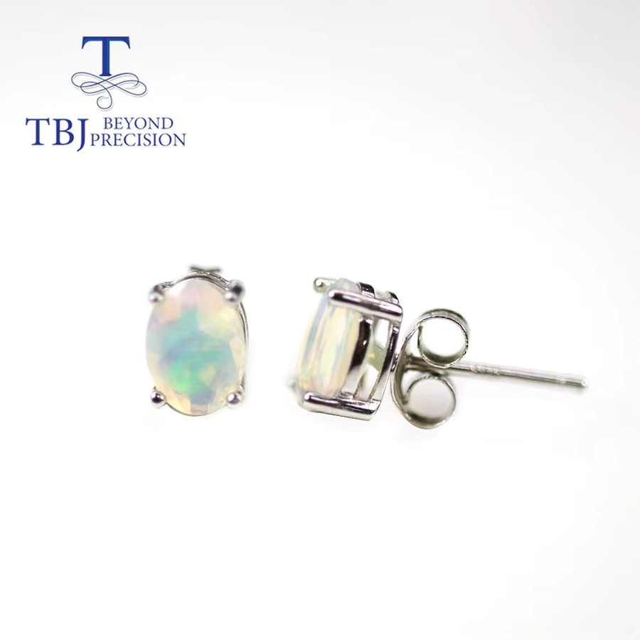 Tbj Ohrring, Opal, 925 Silber, Damen - Bild 3