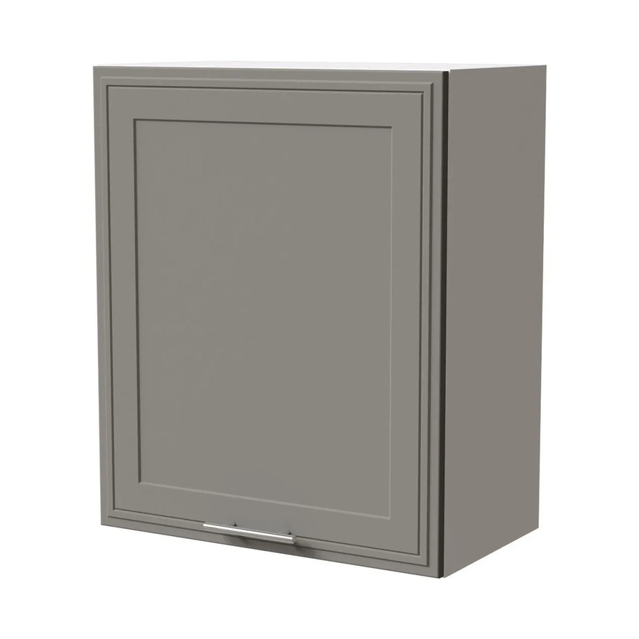 Feldmann-Wohnen Hängeschrank Salo W2 Küchenschrank in Weiß und Staubgrau Matt mit Soft-Close-Türen, B/T/H: 60 x 32,5 x 72 cm - Bild 2